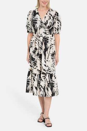 COMMA, Casual-Kleid gemustert