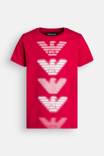 EMPORIO ARMANI T-Shirt gemustert