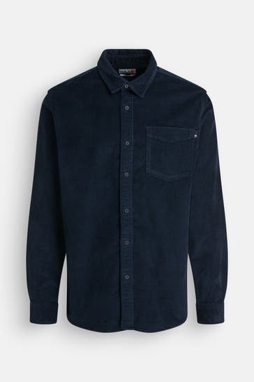 TIMBERLAND Cordhemd navy