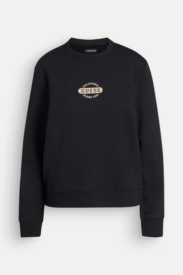 GUESS Sweatshirt schwarz