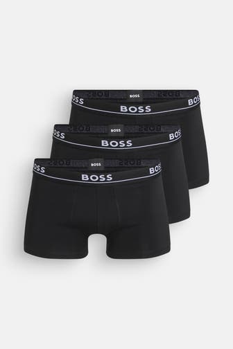 BOSS 3er-Pack Boxer Trunks 'Spirit' schwarz