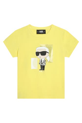 KARL LAGERFELD T-Shirt zitronengelb