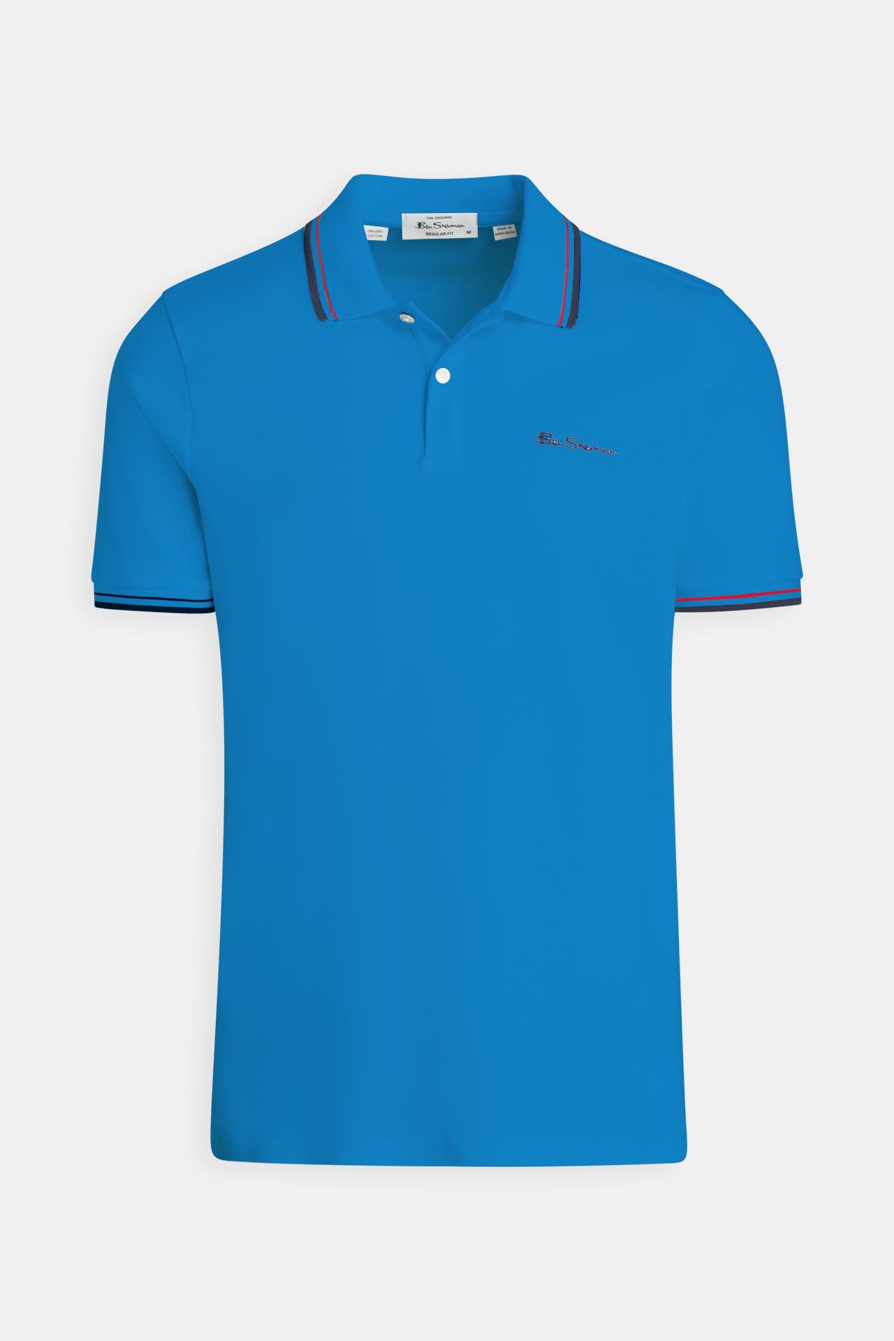 BEN SHERMAN Polo-Shirt blau, Bild 1