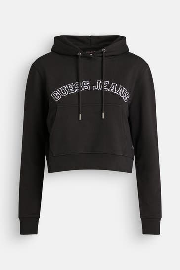 GUESS Hoodie schwarz