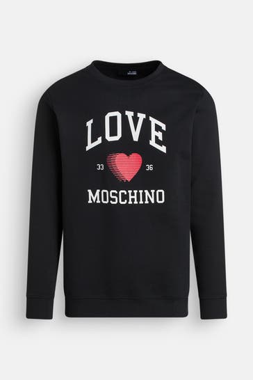 LOVE MOSCHINO Sweatshirt schwarz