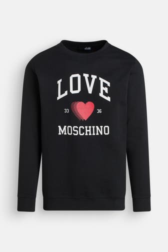 LOVE MOSCHINO Sweatshirt schwarz