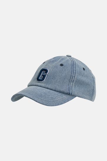 GUESS Basecap hellblau