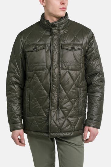 HECHTER Paris Light-Steppjacke dunkelgrün