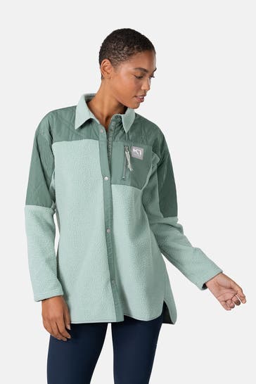 KARI TRAA Fleecejacke 'Rothe' grün