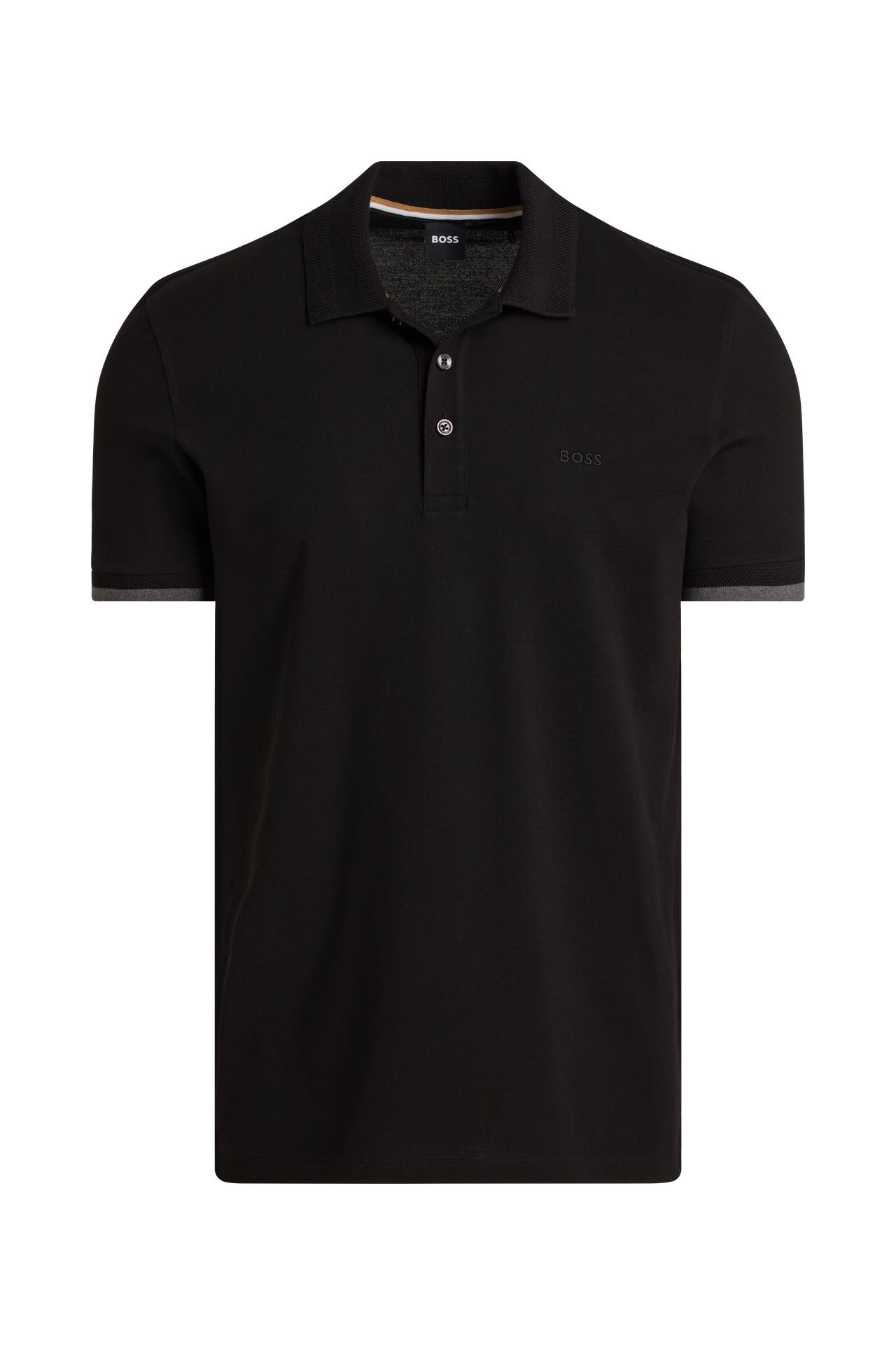 BOSS Polo-Shirt 'Phillipson' schwarz, Bild 1