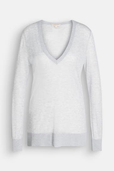 MICHAEL MICHAEL KORS Strickpullover hellgrau