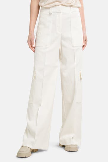 BOSS Stoffhose 'Teneria' beige