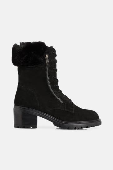 GEOX Winterstiefel 'Damiana' schwarz