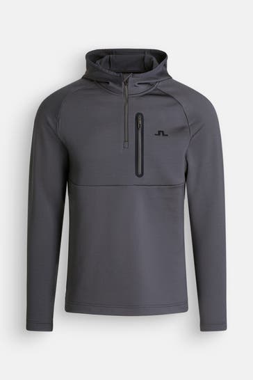 J.LINDEBERG SPORTSWEAR Midlayer 'Adam' anthrazit