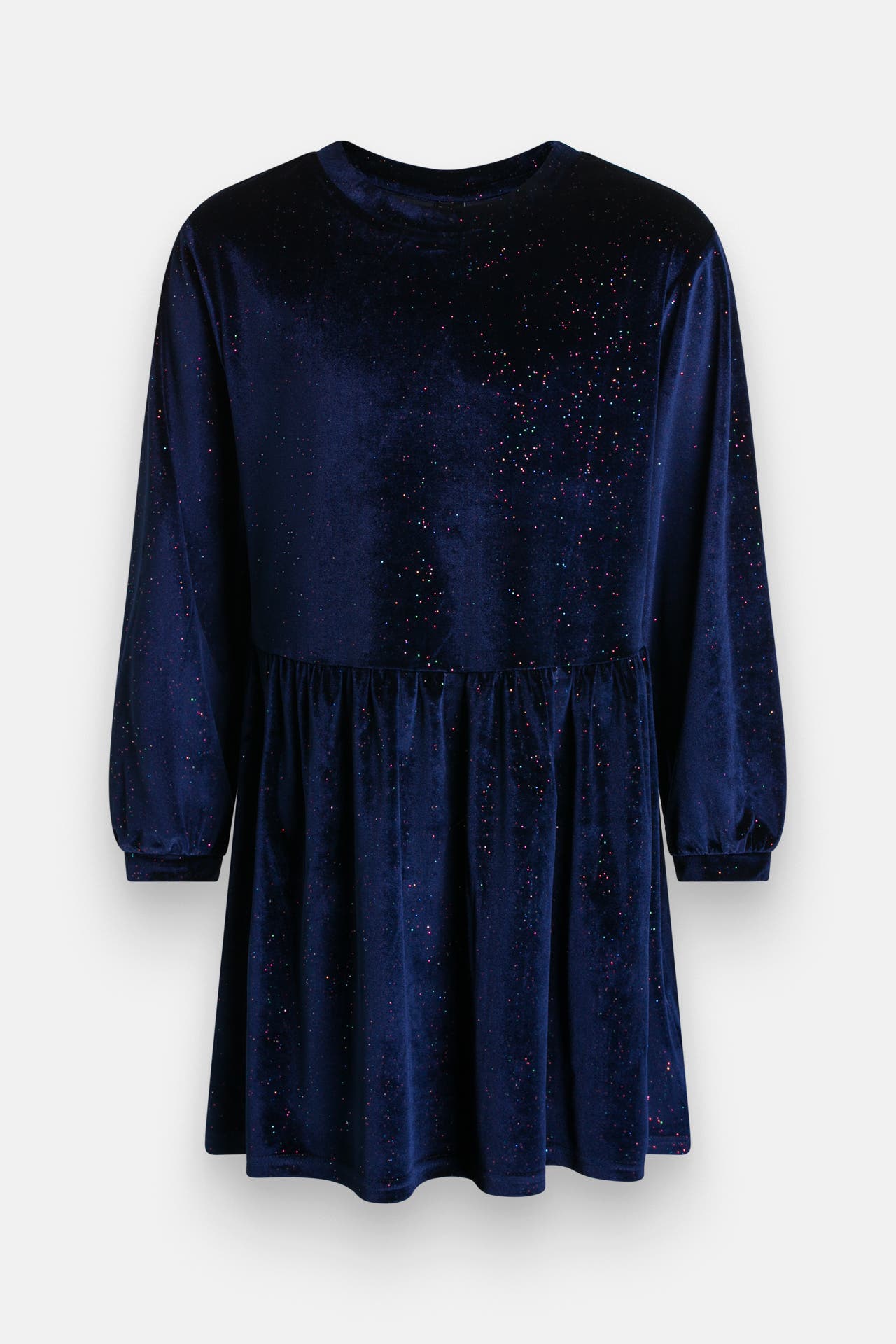 DESIGUAL Samtkleid dunkelblau, Bild 1