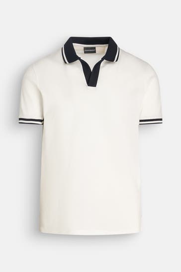 EMPORIO ARMANI Polo-Shirt weiß