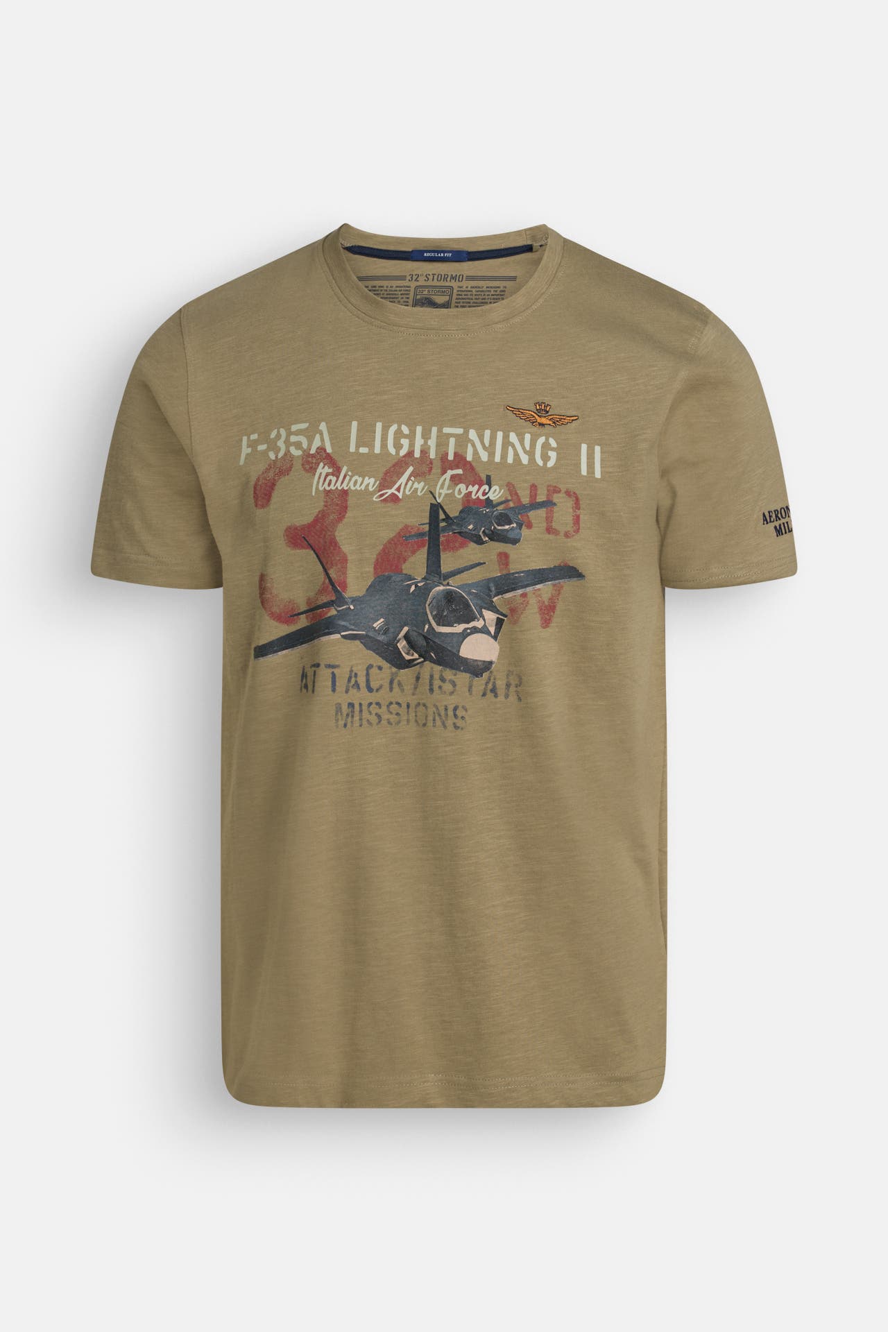 AERONAUTICA MILITARE T-Shirt oliv, Bild 1