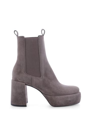 KENNEL & SCHMENGER Chelsea-Boots 'Clip' grau