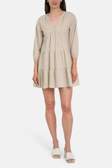DKNY Kleid beige