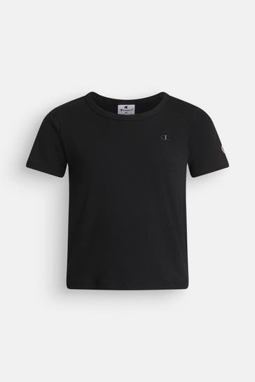 CHAMPION T-Shirt schwarz