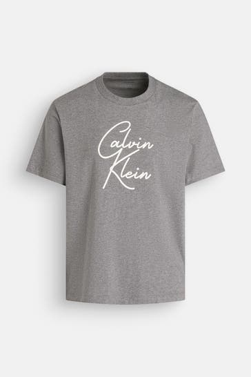 CALVIN KLEIN T-Shirt grau