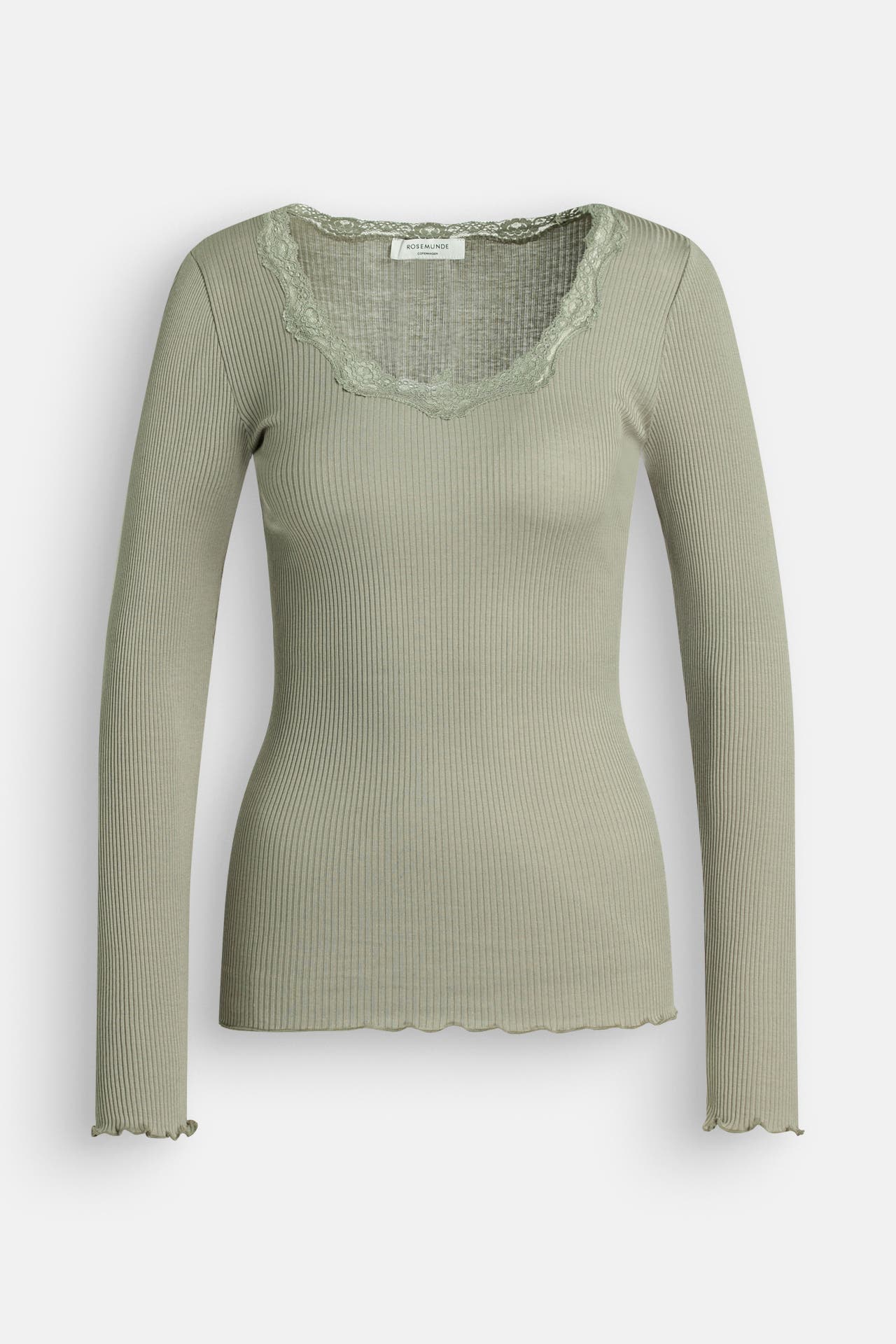 ROSEMUNDE Longsleeve graugrün, Bild 1