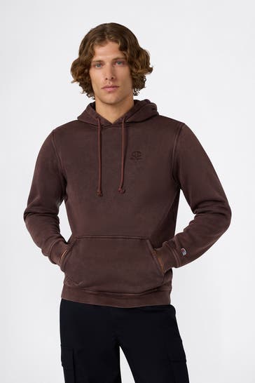 CHAMPION Hoodie dunkelbraun