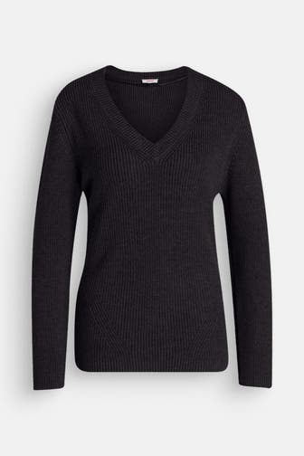S.OLIVER Strickpullover schwarz