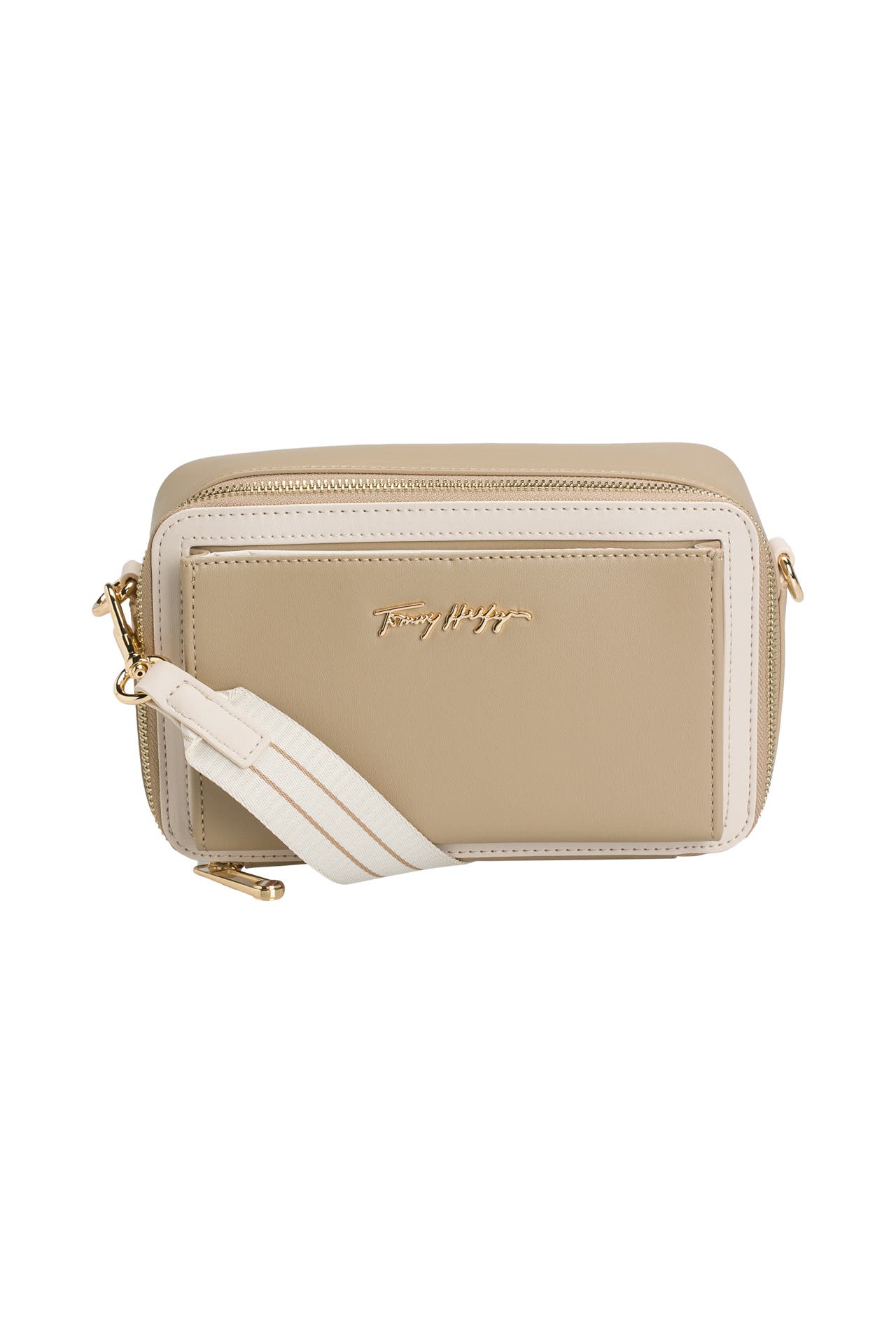 TOMMY HILFIGER Umhängetasche greige » günstig online kaufen  