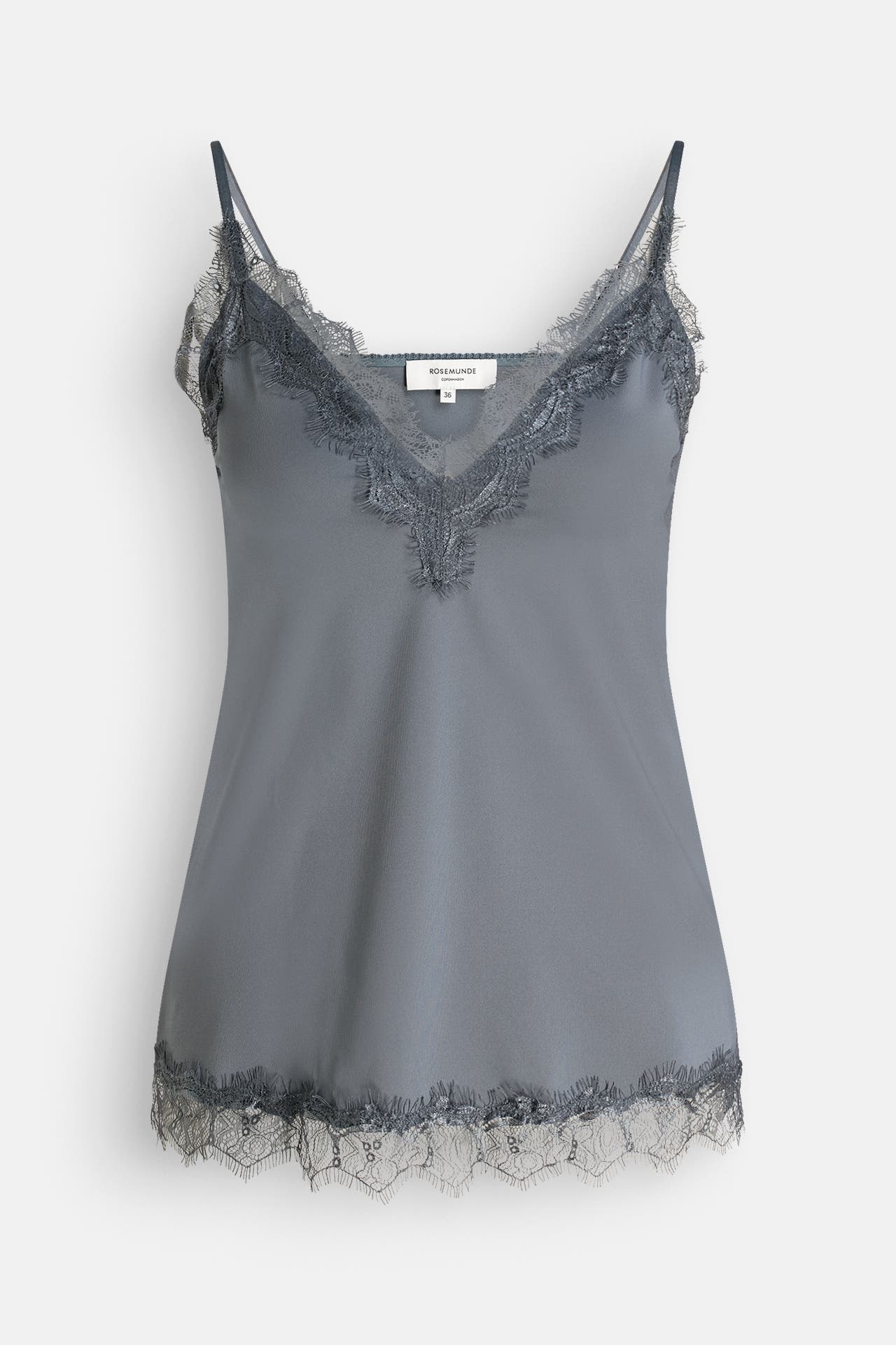 ROSEMUNDE Spitzentop 'Billie' graublau, Bild 1