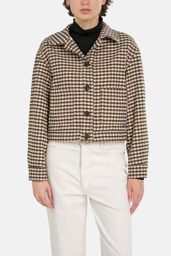 SCOTCH & SODA Übergangsjacke kariert