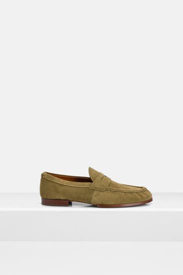TOD'S - Mokassins moosgrün