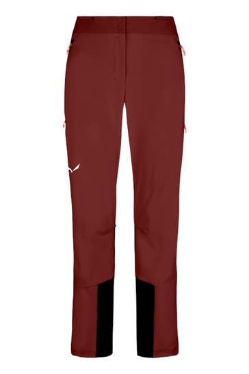 SALEWA Skihose 'Sella' dunkelrot