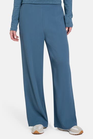 MARC O'POLO Stoffhose azurblau