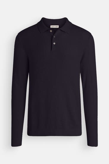 JACK & JONES - Strick-Polo 'JHWCooper' navy