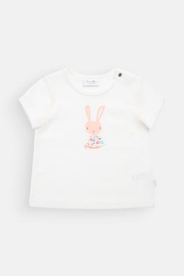 SANETTA T-Shirt weiß