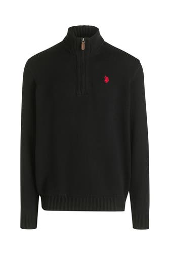 U.S. POLO ASSN. Strick-Troyer schwarz