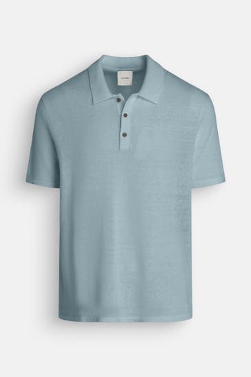 CK JEANS Strick-Polo aqua