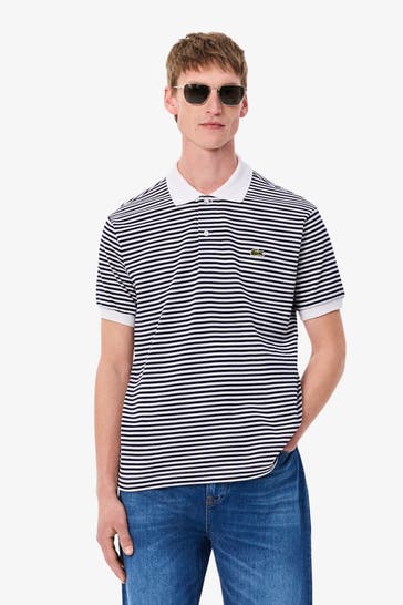 LACOSTE Polo-Shirt gestreift