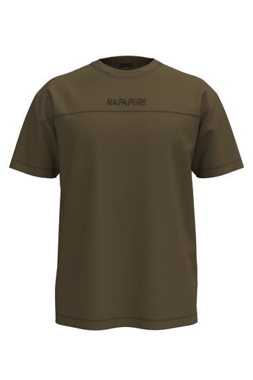 NAPAPIJRI Olive T-Shirt