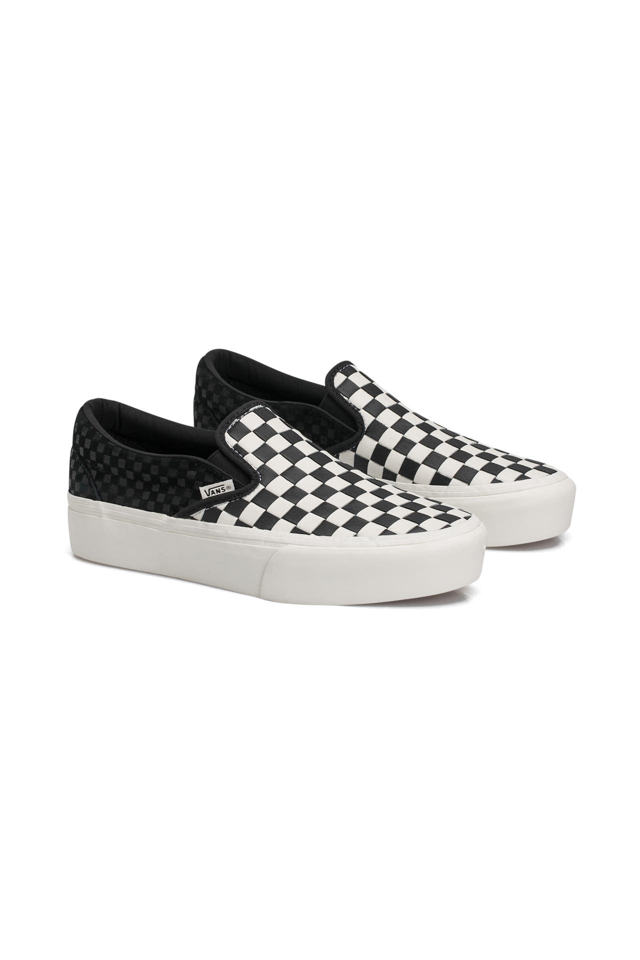 Vans slip on schwarz kariert clearance