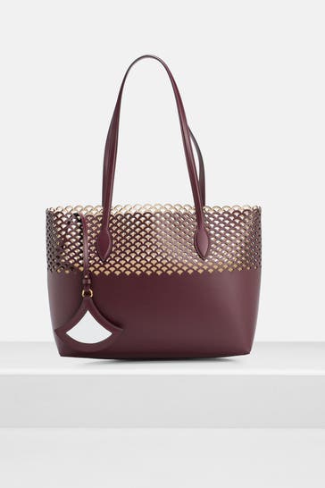 SERGIO ROSSI Shopper bordeaux