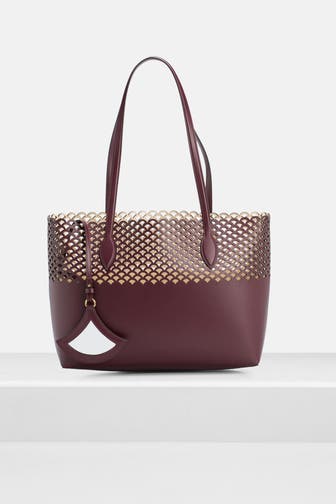 SERGIO ROSSI Shopper bordeaux