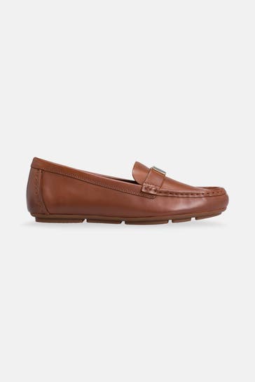 JOOP! Leder-Slipper 'Meike' braun