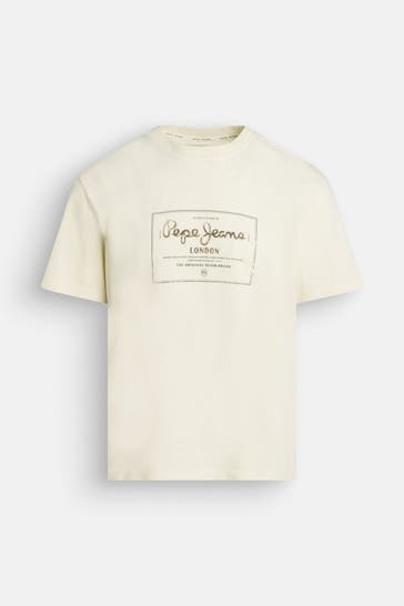 PEPE JEANS T-Shirt vanille
