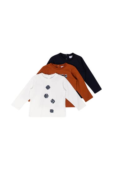EMPORIO ARMANI 3er-Pack Langarmshirts