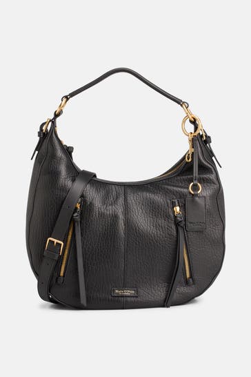 MARC O'POLO Schultertasche schwarz