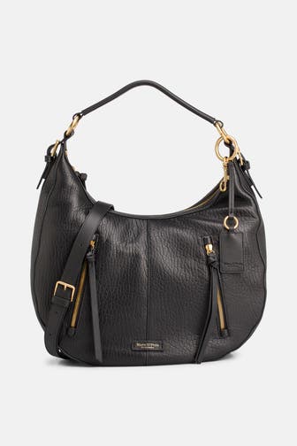 MARC O'POLO Schultertasche schwarz