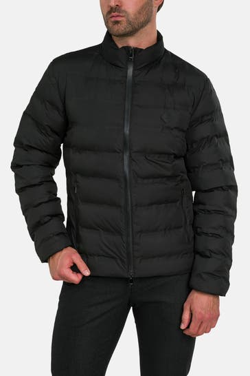 HACKETT Light-Steppjacke 'Moto' schwarz