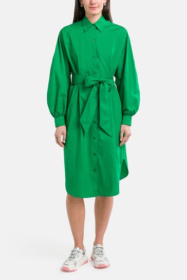 HUGO Blusenkleid 'Kameran' grün